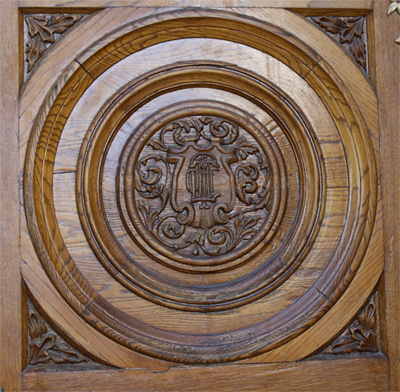 Squared Circle Motif on the Salt Lake Temple Door
